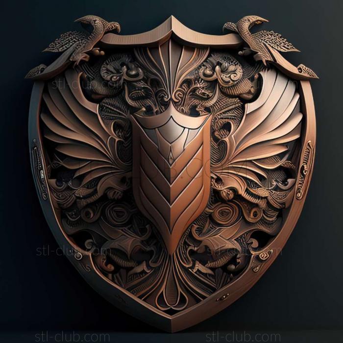 3D model shield (STL)